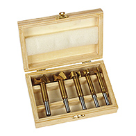 Forstnerfúró készlet, bevonatos, 15 - 35 mm, 5 részes