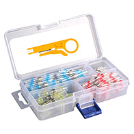 Hőre zsugorodó hüvely ónnal (forrasztó hüvely) készlet, 151 részes